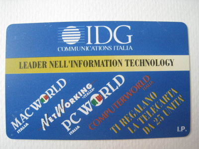 Puhelukortti IDG   Lire 5.000 carta telefonica