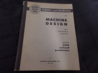theory and problems of machine  design     1