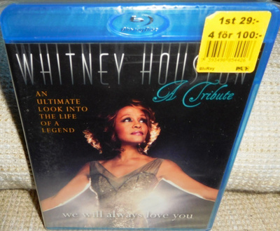 Whitney Houston - A Tribute (muoveissa) Blu-ray