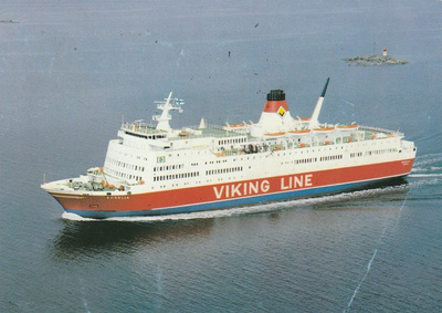 LAIVAKORTTI - M/S ROSELLA - 3