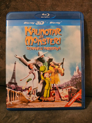 Kaunotar ja Monsteri - seikkailu Pariisissa (Blu-ray)
