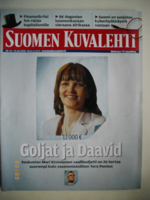 Suomen Kuvalehti Nro 43/2008 (26.10)