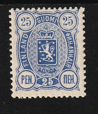 1895 25p Vaakunamerkki leimaamaton**