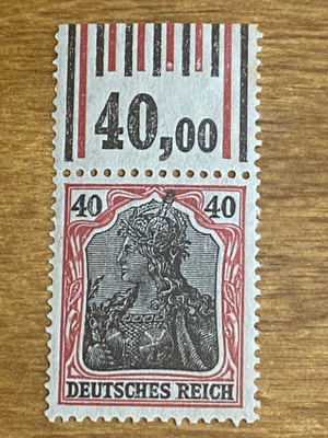 SAKSA REICH 1905-1915 GERMANIA MERKKI Mi90**