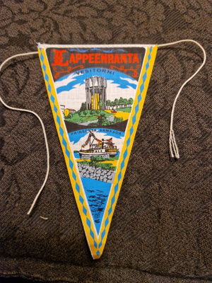 Kymmenen Lappeenranta pintakehys pieni matkailuviiri