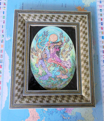 Persialainen taulu - Hand Made IRAN!