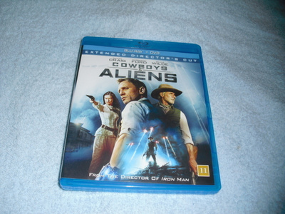 COWBOYS & ALIENS (Harrison Ford) BD+DVD***