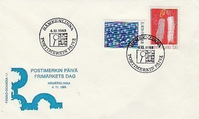 ERIKOISLEIMA , Postimerkin päivä 4.11. 1983, Hämeenlinna