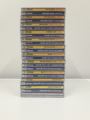 PC Format 2000 cd PCF104-PCF117 osa (24cd,1dvd)