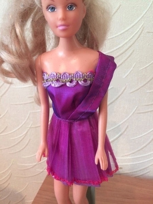 82 - 11 Käsintehty Kaunis Party Hame .. Barbie Ym..