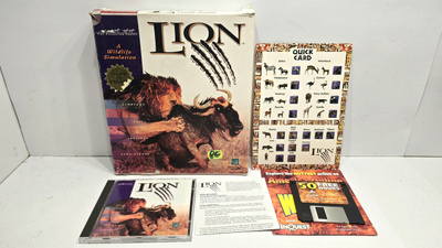 PC - Lion: a Wildlife Simulator (CIB Big Box)
