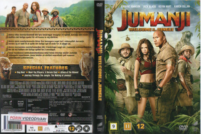 jumanji welcome to the jungle (31 795) k -FI- DVD nordic, d