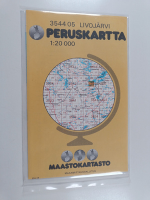 Peruskartta 1:20 000, N:o 35 44 05 : Livojärvi