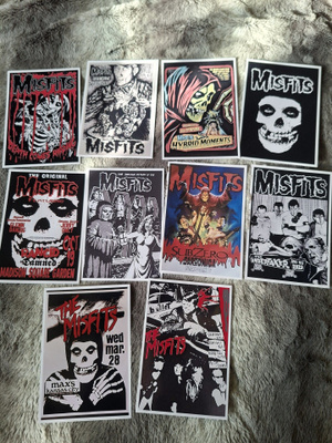 MISFITS --- promo postikortti x10 --- 9.5cm x 13.5cm