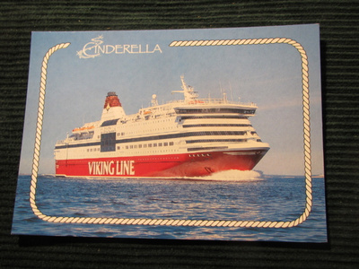 Viking Line .Cinderella. Laivapostikortti