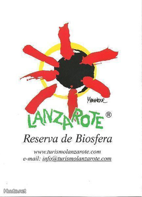 LANZAROTE Kanariansaaret kartta