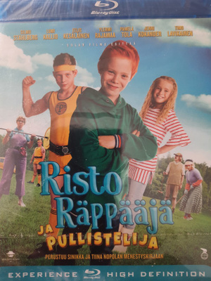 RISTO RÄPPÄÄJÄ JA PULLISTELIJA  BLU-RAY UUSI