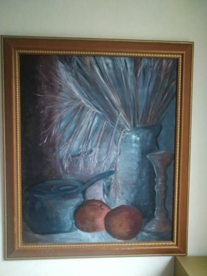 Öljyvärimaalaus taulu.