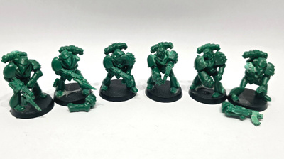 WH40K - 6kpl Space Marines (Rogue Trader) [K80]