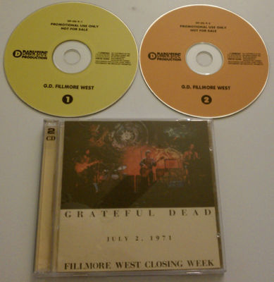 GRATEFUL DEAD:FILLMORE WEST CLOSING WEEK CD