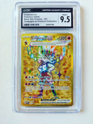 Cinderace EX SVP 163 CGC 9.5