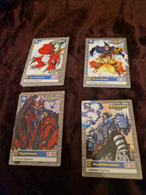 Digimon kortteja