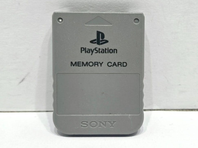PS1 - Sony 1MB Memory Card