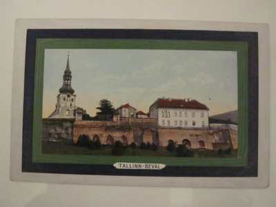 VANHA Postikortti Eesti Viro Tallinna Tallinn 1900-luku