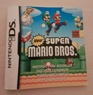 (Ohjekirja) New Super Mario Bros