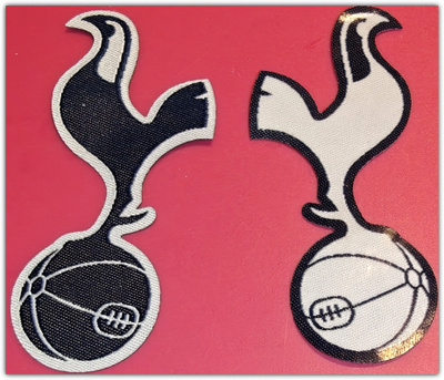 Valioliiga - Tottenham Hotspur -kangasmerkki / hihamerkki