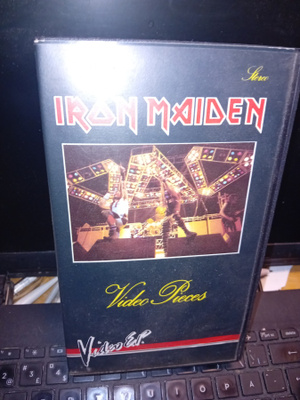 VHS Iron Maiden Video Pieces VIDEO E.P. ( SIS POSTIKULU