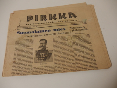 Pirkka lehti  ,   vuodelta 1935