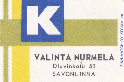 Savonlinna, Valinta Nurmela   3/4