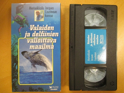 Jacques Cousteau - Valaiden ja delfiinien v. maailma (vhs)