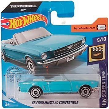HOT WHEELS # 65 FORD Mustang convertible / HW Screen time