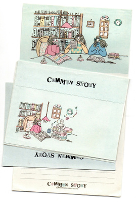 °°TAVALLINEN TARINA°° -KIRJEPAPERIT & KUORET SETTI /Barunson