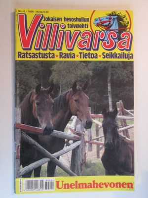 VILLIVARSA  4  / 1989  SARJAKUVALEHTI 36 VUODEN TAKAA