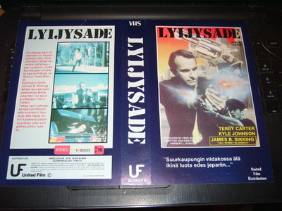 Vhs kansipaperi Fix - LYIJYSADE  - Man on the Run