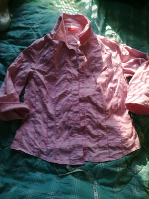 Blue kauluspaita koko M 40/42 pinkki