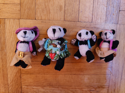Furry families pandaperhe