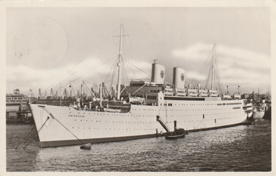 LAIVAKORTTI - M/S GRIPSHOLM