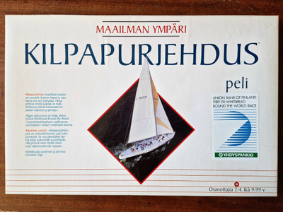 Maailmanympäri Kilpapurjehdus Peli. Uusi Muoveissa