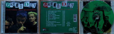 GREEN DAY: Eating my burgers - CD [ SUPER - RARE]