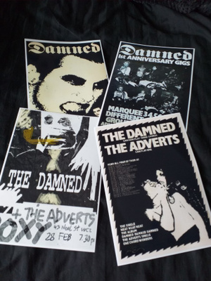 THE DAMNED juliste 12kpl 21cm x 30cm  #1