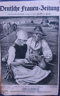 Lehti Hakaristi Saksa 1944 Naistenlehti