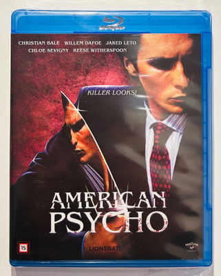 AMERICAN PSYCHO - Blu-ray, uusi
