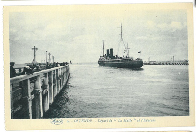Belgia Ostende laiva