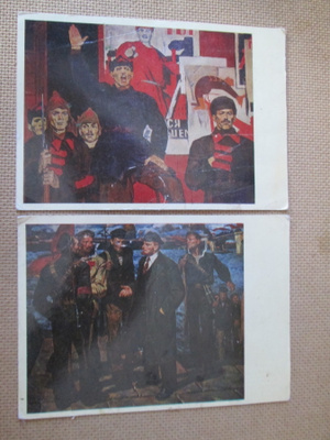 CCCP: kaksi vintage propagandakorttia