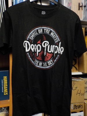 DEEP PURPLE SMOKE ON THE ... - FIRE IN THE SKY T-PAITA UUSI