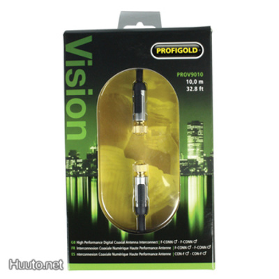Profigold High Performance Digital Antenni F-liitos 10m UUSI